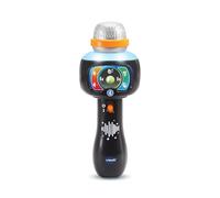 VTech - Super Micro Magic'Fun Nero, Microfono Karaoke Bambini Senza Fili, Microfono Bluetooth Luminoso che Cambia la Voce e Cambia Colore, Giocattolo Musicale, Regalo Bambino Da 2 Anni - Contenuto in