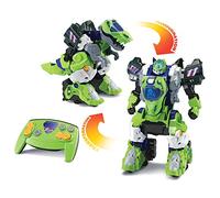 VTech - Switch & Go Dinos, Maxi Dinosauro Sonore Telecomandato Furio, il Mega T-Rex Robot Radiocomandato, Giocattolo 2 in 1 Trasformatore in 1 Clic, Regalo Bambino dai 4 anni - Contenuto in Italiano