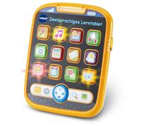 VTech Tablet educativo bilingue Baby - giocoso prime parole in tedesco e inglese - con 12 tasti luminosi, modalità di gioco interattive e musica - per bambini dai 9 ai 36 mesi