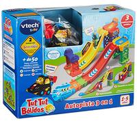 VTech- TTB Autopista 3 in 1 Piste Auto Tut Borlidi (3480-527522), Colore/Modello Assortito