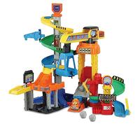 VTech Tut Tut Baby Flitzer - Mega cantiere - Set da gioco interattivo con elementi mobili, melodie e canzoni e Tut Tut Baby Flitzer - per bambini dai 1 ai 5 anni