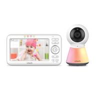 Vtech VM5254 - Monitor per bambini con fotocamera, schermo LCD a colori da 5 pollici, visione notturna, due vie talk, lullabies e luce notturna