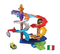 VTech Vroom Vroom Go - Mega Circuito 2 in 1 (Pista Macchinine a Spirale)