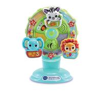 VTech VTech-80-165967 Ruota panoramica Musicale Impara con Gli Animali, Giocattolo per Il seggiolone Bambini +6 Mesi, Versione ESP, único, 3480-165967