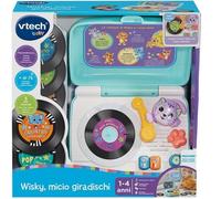 VTech Wisky, Micio Giradischi con 5 Dischi