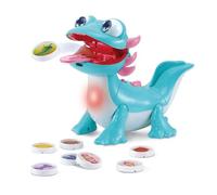 VTech - Zebulon, My Compagnon Glouton, Animale Interattivo Axolotl Che Parla, Canta, Mangia e Reagisce, Scoperta in Colori delle Emozioni, Giocattolo Educativo, Regalo Bambino dai 2 Anni - Contenuto