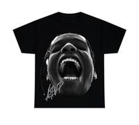 VTG ASAP Rocky Rare Concert Cotton Black Unisex all Size Shirt A367 BlackX-Large