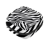 VTGHDEEQ Borsa per assorbenti igienici,borsa per periodo,borsa per imbottitura,Stampa zebrata a righe animalier,custodia per periodo