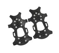 VTIDOBE 2pcs Durabilità Escursionismo Grip Walking Trazioni tacchetti Scarpe Spikes Artigli per scarpe per legare calzature all'aperto