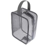 VTIDOBE Borsa da doccia a rete per palestra, viaggi, campeggio e dormitorio, essenziale, ad asciugatura rapida, portatile, da appendere, organizer per articoli da toeletta, Sg, moderno
