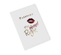 VTIDOBE Mr. Mrs. Porta passaporti per addio al nubilato, regalo in pelle, per viaggi di nozze e luna di miele, essenziale per la sposa Groo, W