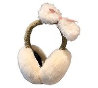 VTIDOBE Paraorecchie per peluche di colore abbinato farcito a forma di fiocco paraorecchie unisex paraorecchie per bambini Multi Col, Cs, M