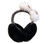 VTIDOBE Paraorecchie per peluche di colore abbinato farcito a forma di fiocco paraorecchie unisex paraorecchie per bambini Multi Col, GY, M