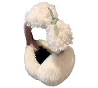 VTIDOBE Paraorecchie per peluche di colore abbinato farcito a forma di fiocco paraorecchie unisex paraorecchie per bambini Multi Col, PK, M