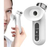 Vtizikl Vaporizzatore per occhi secchi, vaporizzatore portatile per alleviare gli occhi del viso, bacchetta nano per occhi secchi, vaporizzatore facciale portatile per casa, ufficio e viaggi (bianco)
