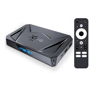 VTNIU X96Q Pro+ TV Box 64 bit OS Android 14.0 4GB RAM 32GB ROM All Winner H728 Otto core Arm Cortex A55 Mali G57-MC1 1000M Ethernet WiFi6 Dual WiFi 2.4G/5G 8K BT5.x USB 3.0