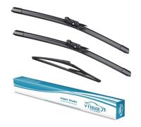 VTOGOI Set di spazzole tergicristallo posteriori per Mini Cooper Countryman 2011-2016, spazzole di ricambio per parabrezza, di qualità OEM, facili da installare, 50,8 cm + 48,3 cm + 25,4 cm (set da 3)