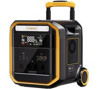 VTOMAN FlashSpeed Pro3600 3096Wh Centrale Elettrica Portatile (Picco 7200W) | Ricarica Rapida 0-100% in 2 ore, UPS<20ms, LCD, 14 Ingressi di Ricarica Versatili per Casa, Campeggio,Pesca
