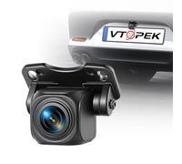 Vtopek Retrocamera Auto AHD 1080P Telecamera Retromarcia Involucro Metallico IP69 Impermeabile Telecamera Posteriore Auto Grandangolare 140° Visione Notturna Retrocamera per Camper SUV Pickup Van