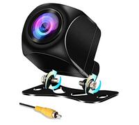 Vtopek Universale Retrocamera Auto AHD 1080P& AHD720P& PAL& NTSC | Nessuna foratura, HD Visione Notturna, 140° Grandangolare, IP68 Impermeabile Telecamera Posteriore 12V per Camper Furgone 6m