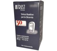 Strisce misurazione glicemia vtrust td-4279 gluc 50 pezzi