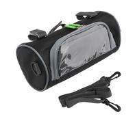 VTSGBLS Borsa bagagli moto Borsa Portaoggetti Anteriore Manubrio Moto E Mountain Bike Ideale Per Riporre Il Cellulare Con Touch Screen