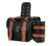 VTSGBLS Borsa bagagli moto Borsa Sella Moto Grande Capacità Borse Laterali Porta Attrezzi Per Suzuki(MARRONE)