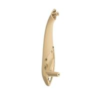 VTSGBLS Copri maniglia porta interna Maniglia Interna Porta Trim Pull Panel Copertura Bracciolo Per Serie 3 4 F30 F80 F31 F32 F34 2012-2018 51417279312 51417279311(Front Right Beige)