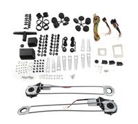 VTSGBLS Kit Motore Conversione Regolatore Sollevamento Della Finestra Elettrica Universale 12V Per 2 Porte Pickup SUV Truck Van Car