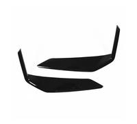 VTSGBLS Spoiler paraurti Anteriore Auto Spoiler Splitter Cover Trim per B&MW X1 U11 2023 2024 ABS Paraurti Anteriore Auto Modanatura Laterale Copertura Labbro(Nero)