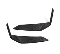 VTSGBLS Spoiler paraurti Anteriore Auto Spoiler Splitter Cover Trim per B&MW X1 U11 2023 2024 ABS Paraurti Anteriore Auto Modanatura Laterale Copertura Labbro(Fibra di Carbonio)