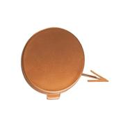 VTSGBLS Tappo Gancio Traino Automatico per F&ORD per Fiesta 2012-2017 1805922 C1BB17A989AA Tappo Gancio Traino Paraurti Anteriore Copertura Occhiello Traino Accessori Auto(Marrone Moka)