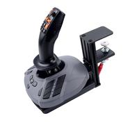 VTUIFBT Supporto da scrivania in metallo compatibile con Thrustmaster SimTask Farmstick, T-Flight Hotas One, T-Flight Hotas 4, T16000M FCS, TCA Sidestick - Sgancio rapido/robusto morsetto/regolatore