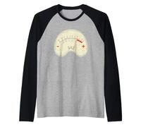 VU-Meter Decibel Audio Tecnico Ingegnere del Suono Maglia con Maniche Raglan