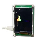 VU Meter di livello musicale controllato vocale, 2,4 pollici ritmo HD LCD True Color Simulazione per analisi dello spettro audio, alimentazione USB 5 V con schermo a colori a 16 bit e modalità di