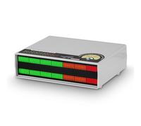 VU Meter RGB LED Analizzatore di spettro audio stereo con controllo del guadagno e 5 modalità di visualizzazione per Home Studio DJ Party Music Visualizer