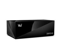 VU+, ricevitore satellitare Linux Zero 4K, 4GB eMMC/2GB DDR4, di colore nero