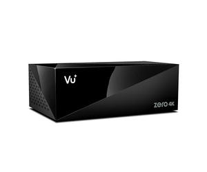 VU+, ricevitore satellitare Linux Zero 4K, di colore nero