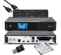 Vu+ Uno Se 4K 1x DVB-S2 Fbc Twin Sintonizzatore Ricevitore Linux UHD 300 Mbps