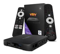 ► VU+ YAY GO PRO Android TV 14, 4K UHD Streaming Box, Chromecast IP-Ricevitore