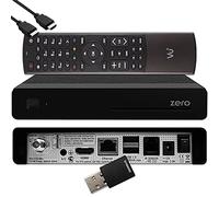 VU+ Zero HW Versione 2 - 1 sintonizzatore DVB-S2 Full HD, E2 Linux, YouTube, ricevitore satellitare con funzione di registrazione, lettore di schede, multimediale, cavo HDMI EasyMouse, chiave WiFi