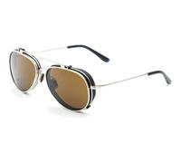 Vuarnet Brown Stainless Steel Frames