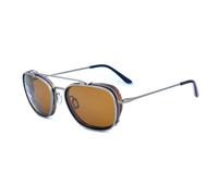 Vuarnet Brown Stainless Steel Frames