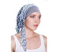 VUCDXOP Turbante da Donna Elastico Estivo, Foulard Chemioterapia Elegante, Cappello Copricapo per Chemio, Cancro, Sonno, Perdita dei Capelli