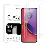 Vuciya 3 Pezzi Vetro Temperato Compatibile con Motorola Moto G84/G73/G54/G14 Protezione Durezza 9H Schermo Screen Protector Anti-Graffio Senza Bolle Anti-Impronta Ultra Resistente