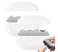 Vueeze Easyclip Smart Nail Clipper, Fanyil/Lifweb Easy Clip 3-in-1 Multi-Functional Smart Nail Clipper, LED Light, USB Rechargeable Nail Trimmer for Seniors Adults(2set-b)