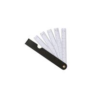 VUELAPLUMA Scalimetro professionale piccolo e resistente: righello professionale per disegno tecnico, arrampicata e uso militare con massima precisione