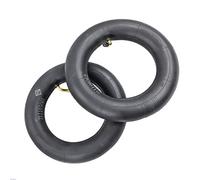 Vueqkueg Pneumatico Versatile10x2.5/10x2.75 Gradi Nero | Due camere d'aria versatili per scooter, misure 10x2.5/10x2.75, valvola 45°, colore nero.