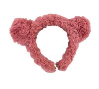 Vuggdt Graziosa fascia per capelli per ragazze, cerchietto per capelli in peluche, a forma di orso, fascia elastica per capelli, per capelli con cartoni animati, per donne e ragazze