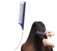 Vuggdt Pettine coda appuntita, pettine antistatico, pettine separatore, pettine per acconciatura, resistente al calore, leggero per tutti i tipi di capelli